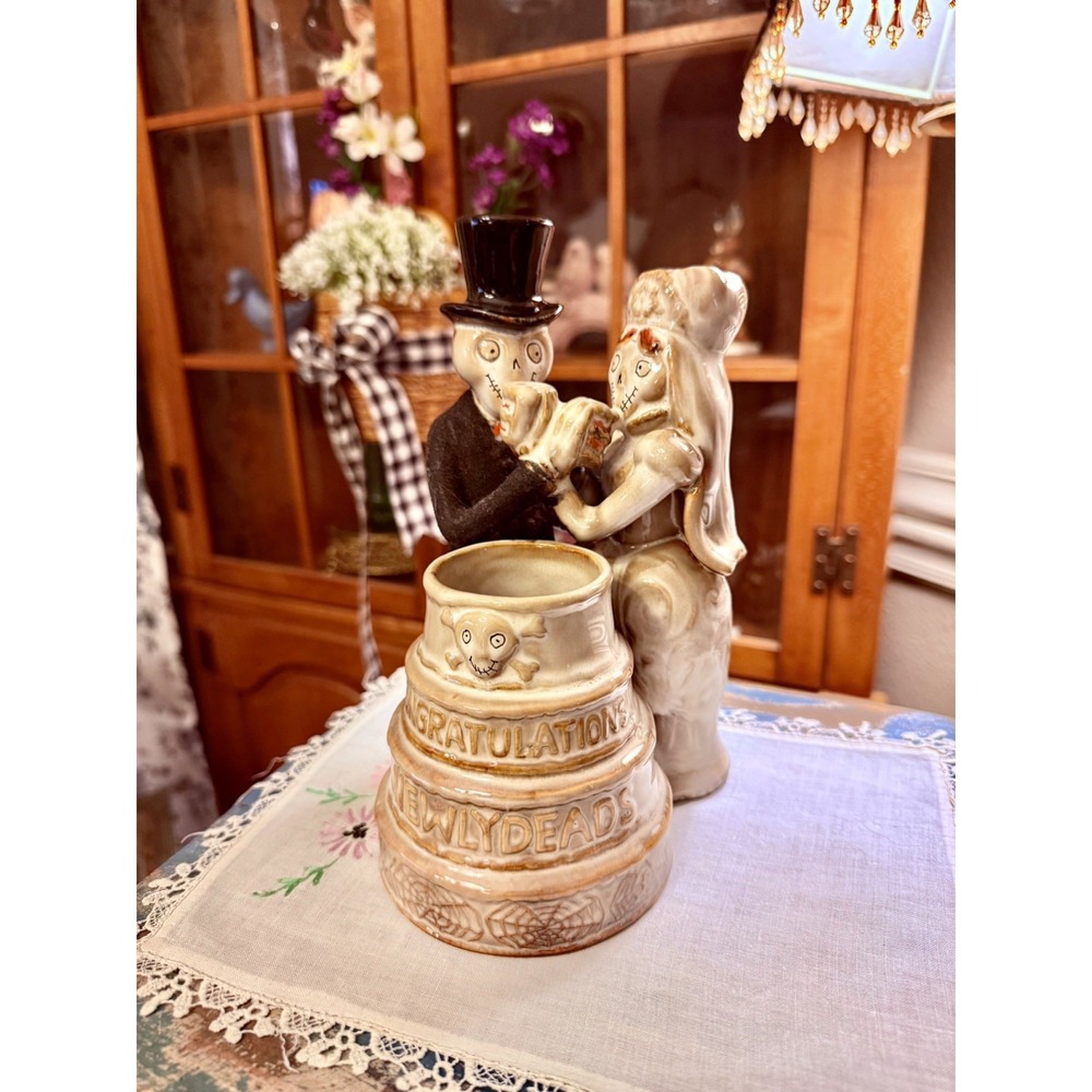 Yankee Candle Boney Bunch CONGRATULATIONS NEWLY DEAD Bride & Groom Wedding